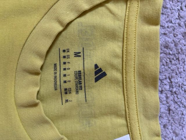 Camiseta Adidas Pádel Amarilla