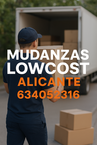 MUDANZAS ALICANTE LOW COST