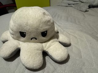 Polpo in peluche reversibile