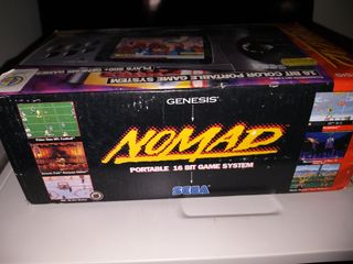 Sega Nomad Genesis Portatile 16 Bit Scatola