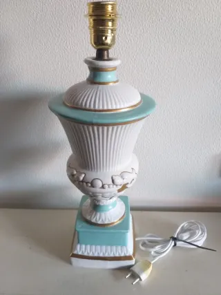 Lámpara Manises Porcelana 