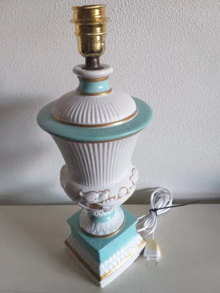 Lámpara Manises Porcelana 