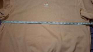 Sudadera Adidas Oversize Beige, Rosa Talla M.