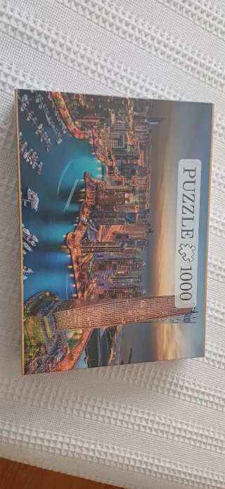Puzzle 1000 piezas ciudad nocturna