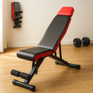 Banco de pesas multifunción plegable