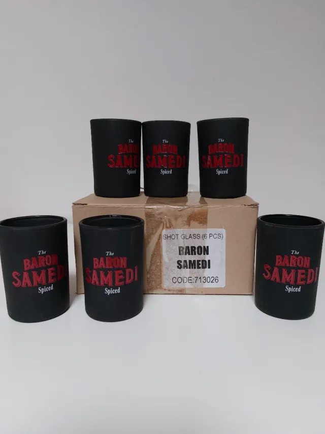 Set 6 Bicchierini Shot The Baron Samedi Spiced