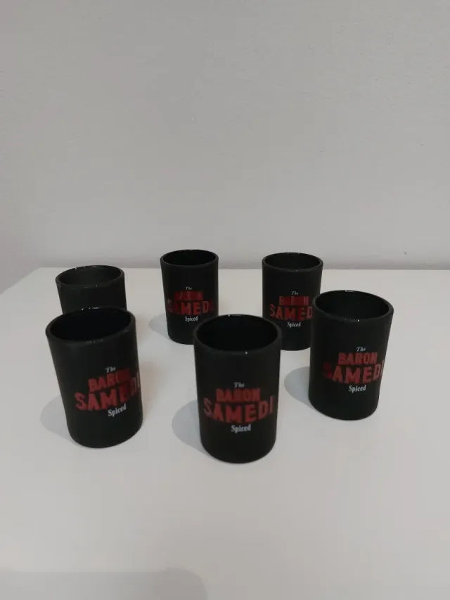 Set 6 Bicchierini Shot The Baron Samedi Spiced