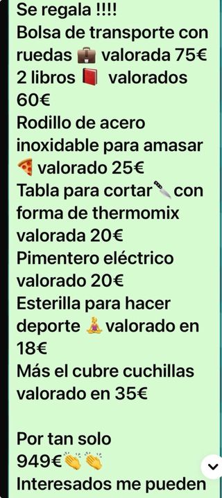 Thermomix TM6 con accesorios