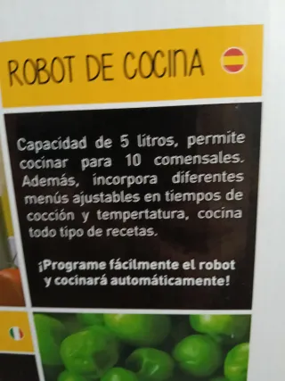 Robot Cocina CociFacil