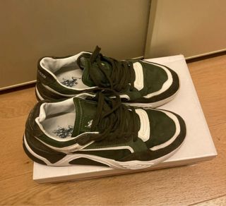 Scarpe U.S. Polo Assn. verdi e bianche