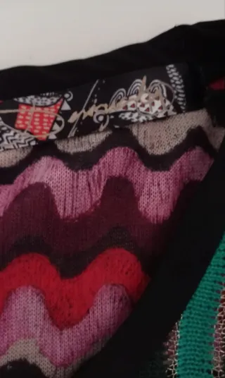 Jersey estampado multicolor Desigual T. M