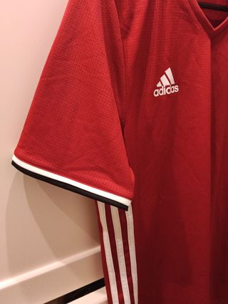 Camiseta Adidas Roja Talla M