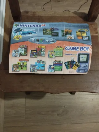 Póster Juegos Nintendo 64 y Game Boy