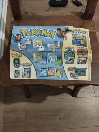 Póster Juegos Nintendo 64 y Game Boy