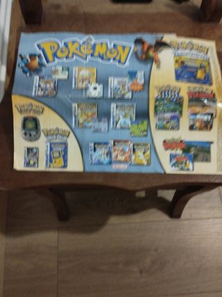 Póster Juegos Nintendo 64 y Game Boy