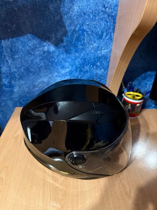 Casco Moto Quad Negro 1UP 40