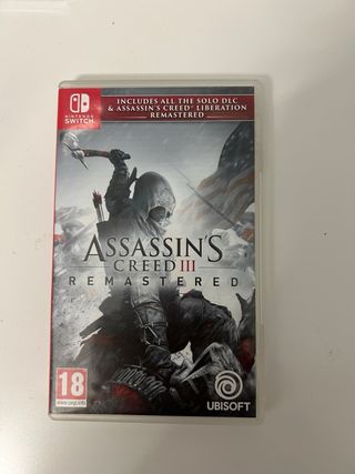 Assassin's Creed III Remastered Nintendo Switch