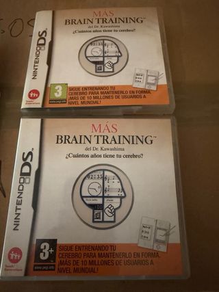 Consola Nintendo DS Blanca + Juego Brain training