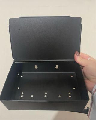 Dispensador Papel Higiénico Duplo Preto