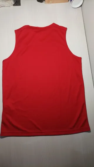 Camiseta sin mangas Errea roja