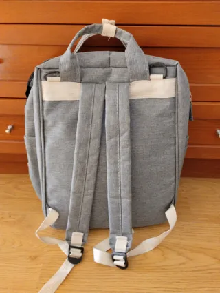 Zaino fasciatoio grigio