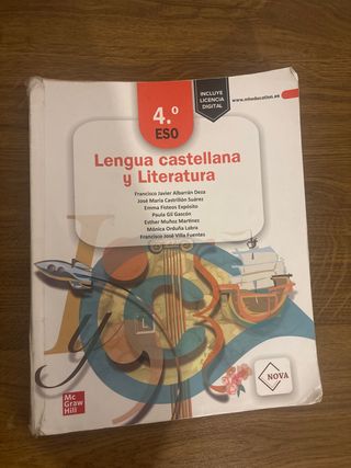 Lengua castellana y Literatura 4º ESO. NOVA