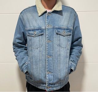 Cazadora vaquera forrada Talla M