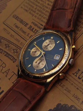 Orologio Citizen Chronograph Green !