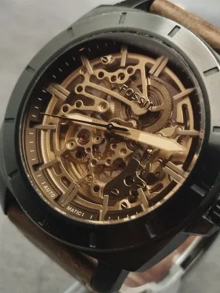Orologio Fossil Automatico Scheletrato Uomo
