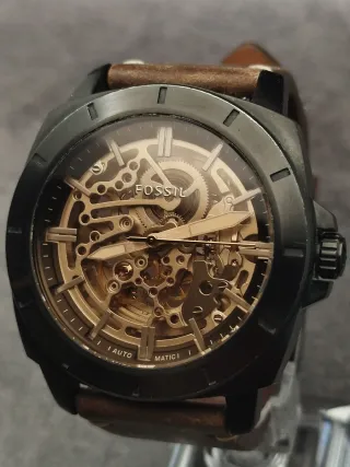 Orologio Fossil Automatico Scheletrato Uomo