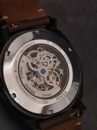 Orologio Fossil Automatico Scheletrato Uomo