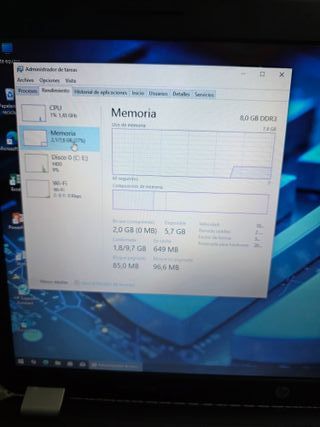 Ordenador PORTÁTIL HP i3 PANTALLA GRANDE 17.3 
