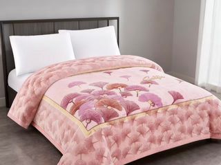 Manta Gruesa 5kg Suave Térmica Rosa Morado