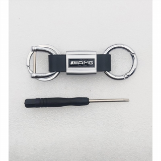 Llavero de cuero con logo amg 2 Perfecto para reg