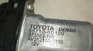 Toyota 353185 elevalunas del der 857100d100 auris