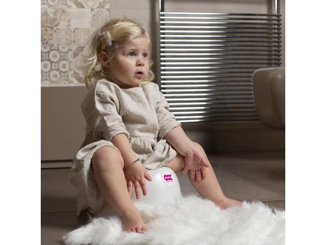 Orinal Para Bebé Con Asiento Ergonómico Y Respaldo