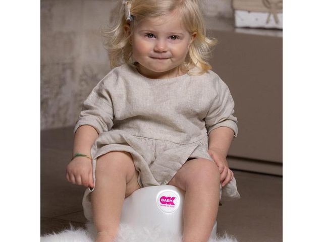 Orinal Para Bebé Con Asiento Ergonómico Y Respaldo