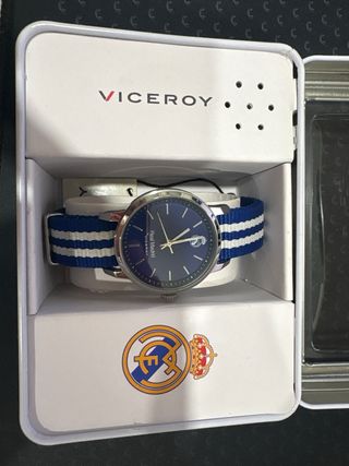 Reloj Viceroy Real Madrid Azul y Plata