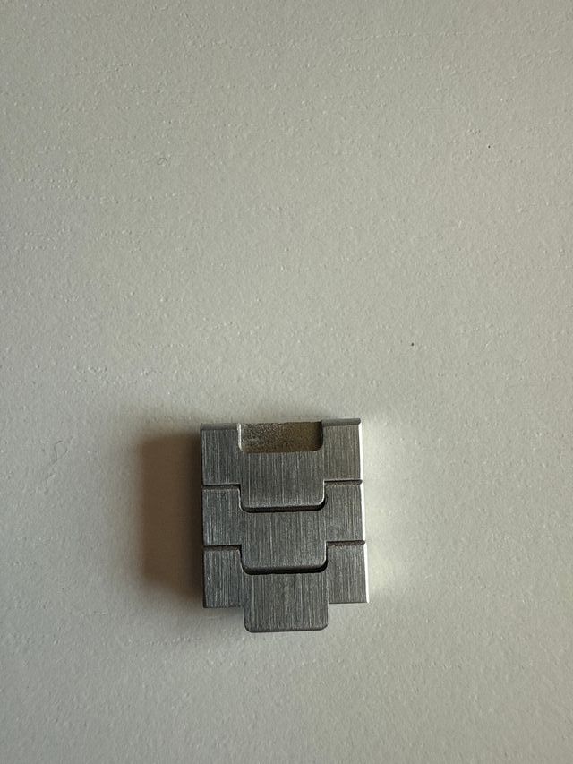 Eslabones Cartier Santos Plata