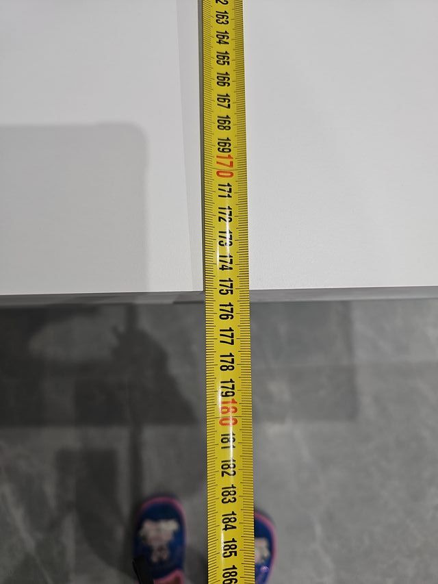 Mesa de cocina cristal y metal