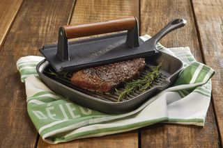 ✨ - KitchenCraft Prensador de Tocino de Hierro Fun