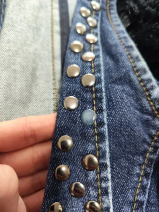 Chaleco vaquero tachas 