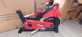 Bicicleta Estática Roja