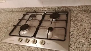 Encimera de gas butano 4 fuegos