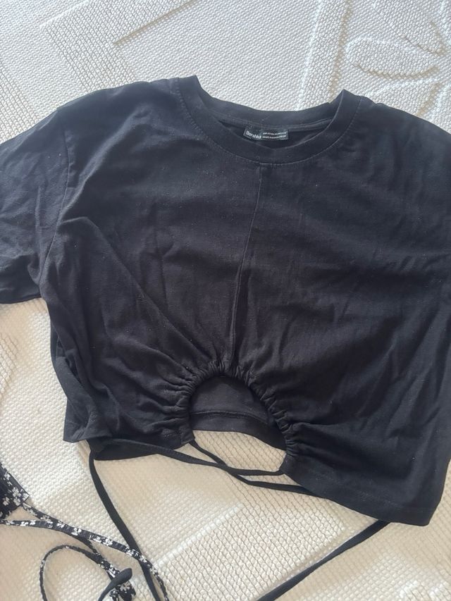 Lote 3 Tops Bershka y Pull&Bear Talla Única