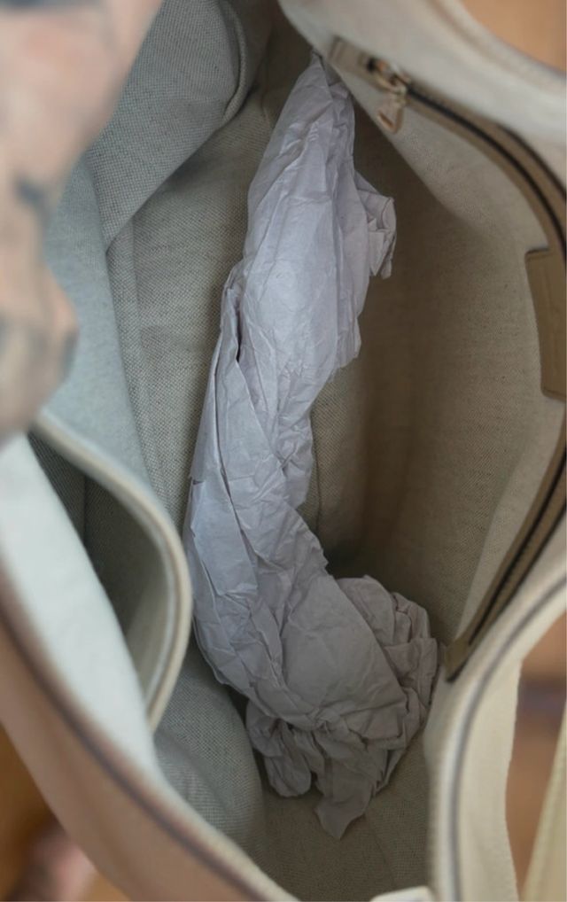 Bolso Gloria Ortiz Beige Nuevo