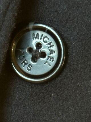 Michael Kors, Abrigo de Lana Negro Hombre NUEVO