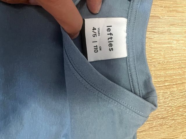 Lote 7 Camisetas 4-5 años