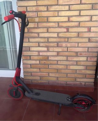 PATINETE XIAOMI M365 NEGRO Y ROJO