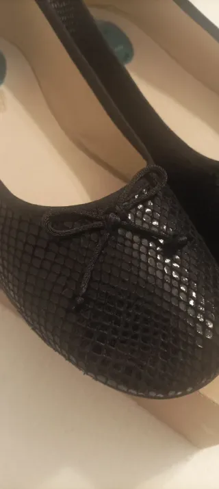 Bailarinas negras talla 40
